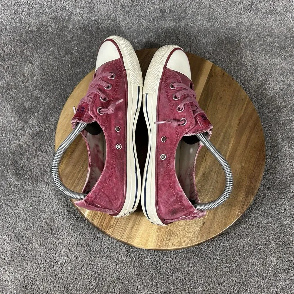 Converse Chuck Taylor All Star Shoreline Women’s Size 8 Berry Pink Shoes Used